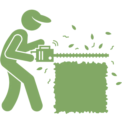 Hedge trimming service in Northamptonshire